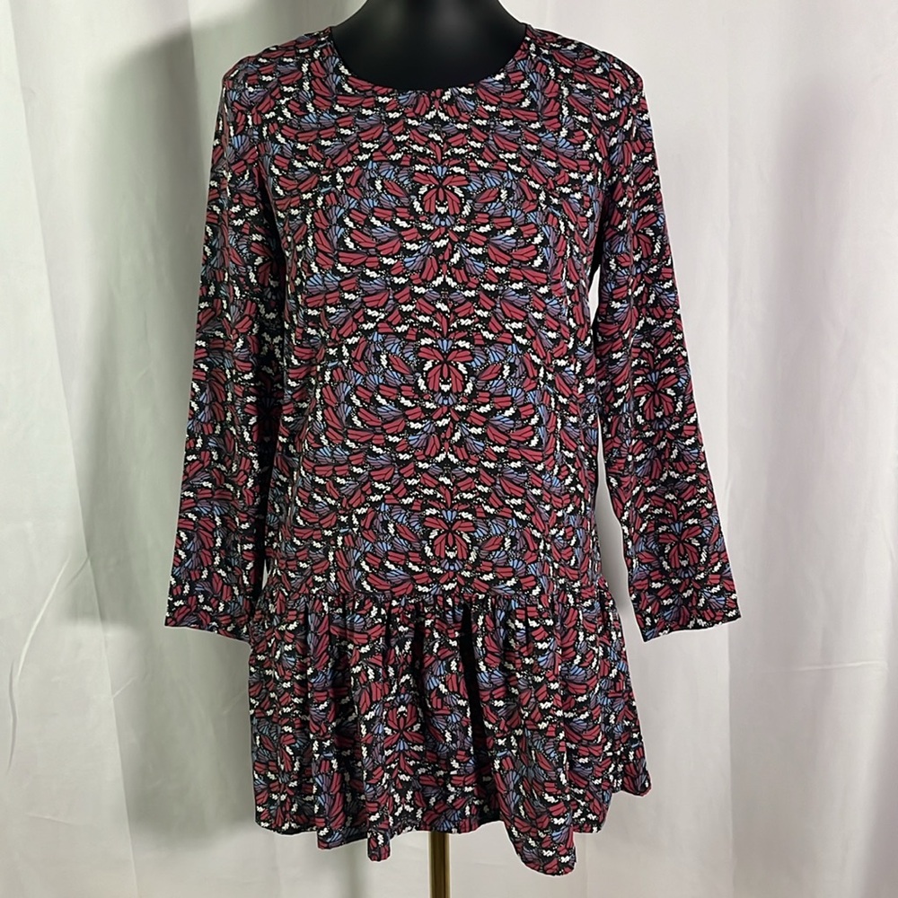 Lovers + Friends I Heart Babydoll Madame Butterfly Drop Waist Mini Dress